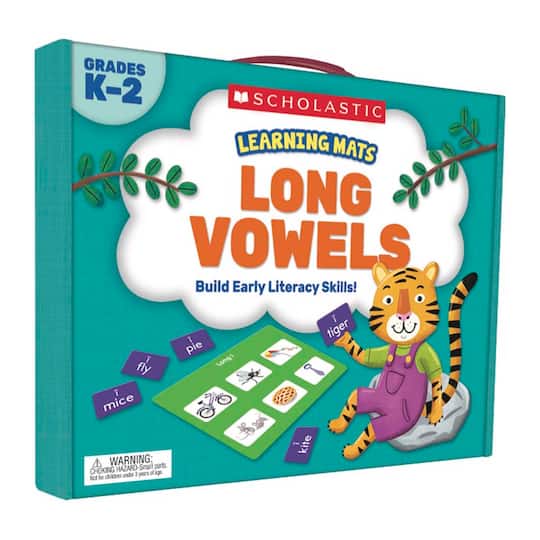 Scholastic&#xAE; Learning Mats Long Vowels